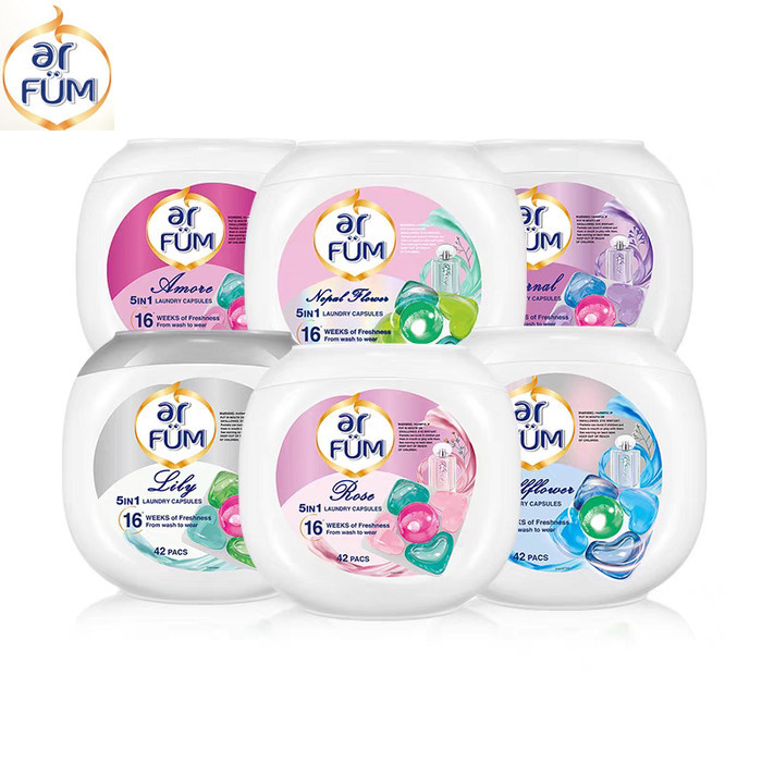 Minluch Kapsul Laundry Ar Fum 5 In 1 Laundry Capsule Ar Fum Laundry Capsules