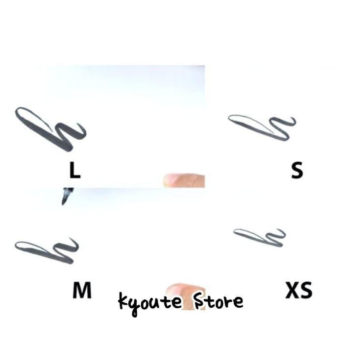 

Joyko Calligraphy Brush Bla Ink 4 Pcs Hand-Lettering Drawing Art Menggambar Menulis