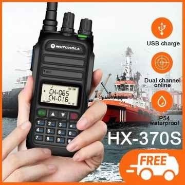 HT HANDY TALKY JANGKAUAN LUAS 20KM WALKIE TALKIE 370S 15WATT 6800MAH