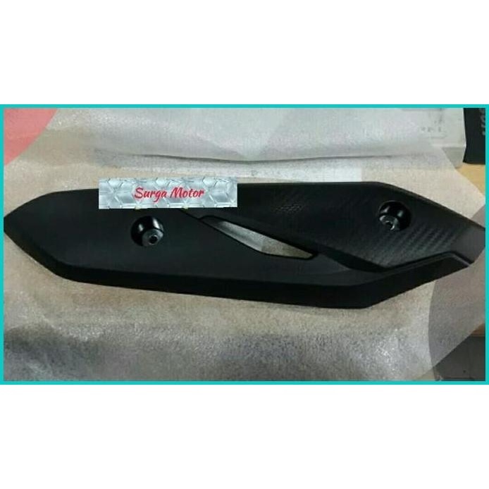 Tutup knalpot Beat FI ESP Sporty . Cover muffler Beat . ASLI ORI HONDA