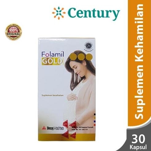 Sale Folamil Genio Gold 30 Softgel / Folamil Genio / Folic / Suplemen Kehamilan / Nutrisi Ibu Hamil 