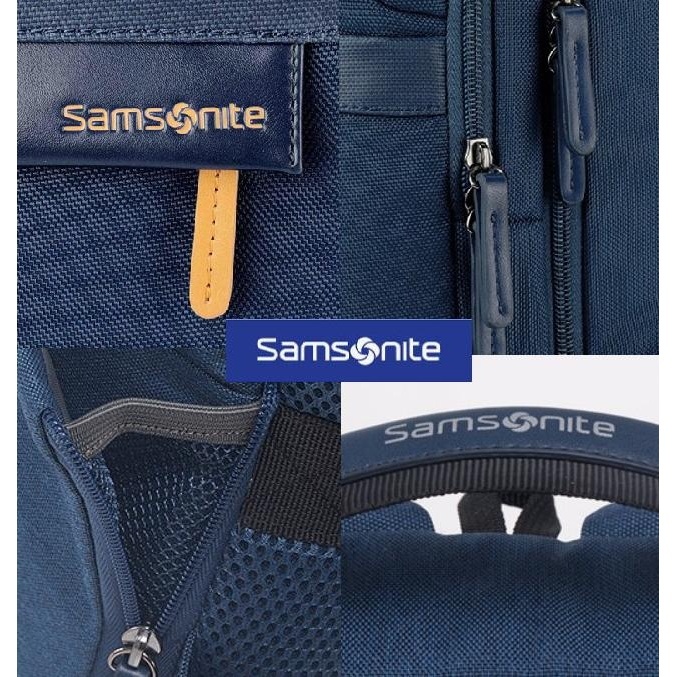 TERBARU TAS RANSEL PRIA BACKPACK SAMSONITE BLUE SELF 663 TERBARU ORIGINAL 