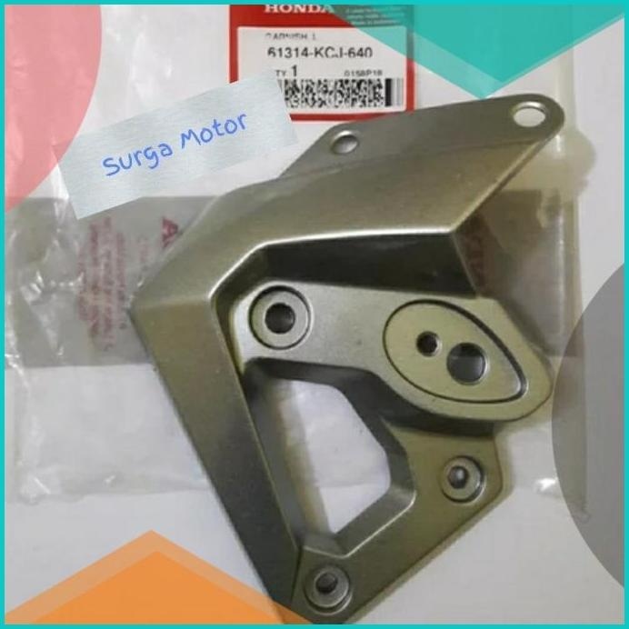 Garnish Kupingan Visor dudukan lampu sein Tiger Revo Kiri ASLI ORI AHM