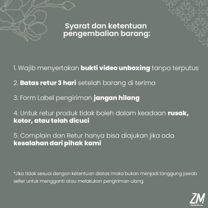 Hijab Zm Zaskia Mecca - Hijab Syari Bellsa Summer Moss Kerudung Segi Empat Original