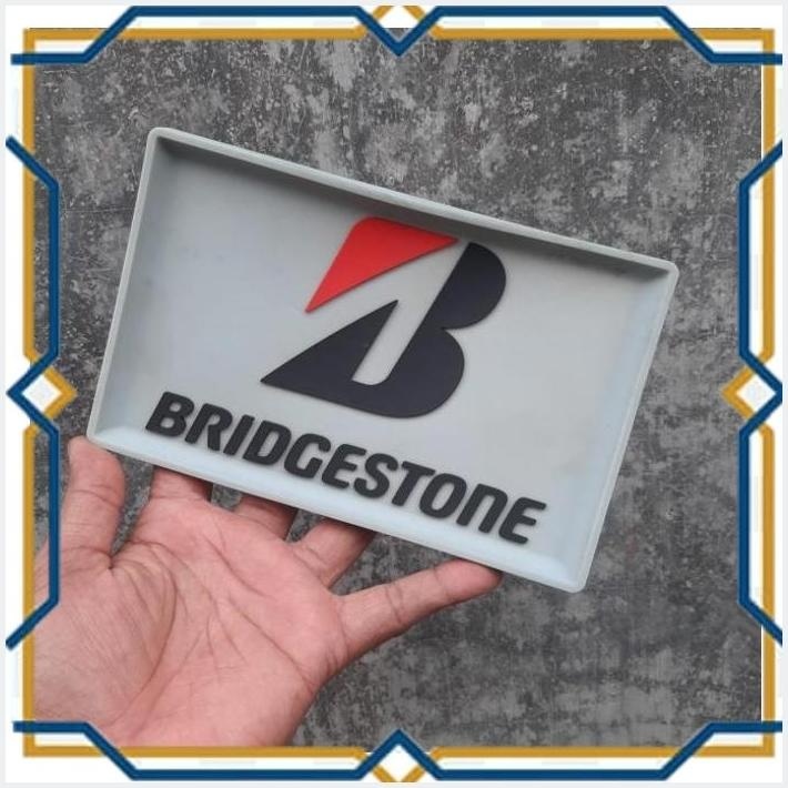 

[mkl] label rubber karet bridgestone tulisan timbul