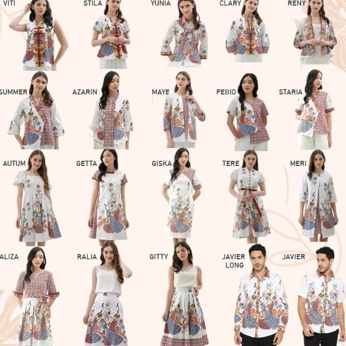 Batik Reny Blazer Batik Wanita Outer Rompi Wanita Jumbo Jaket Luaran Couple Terbaik