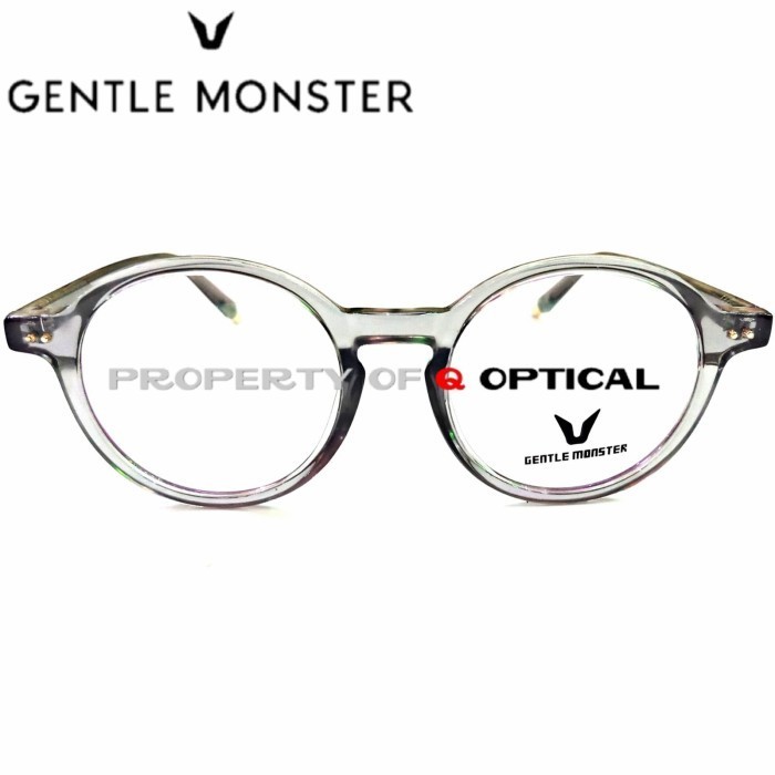 [Baru] Kacamata Frame Pria Wanita Gentle Monster G2815 C4 Grey Transparant Limited