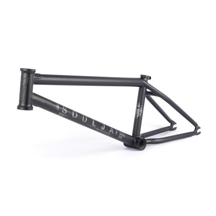 [Original] Parts Bmx Bsd Soulja Frame - Flat Black Diskon