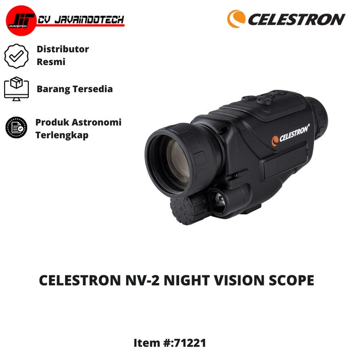 ✅Baru Night Vision Celestron Nv-2 Night Digital Vision Scope Diskon