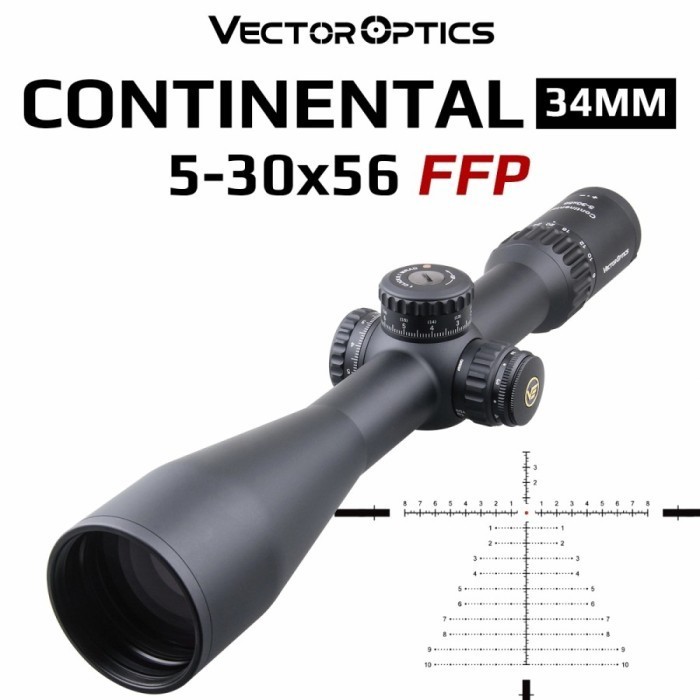 ✅Baru Vector Continental 5-30X56 Ffp Od 34 Terbaru Terbatas