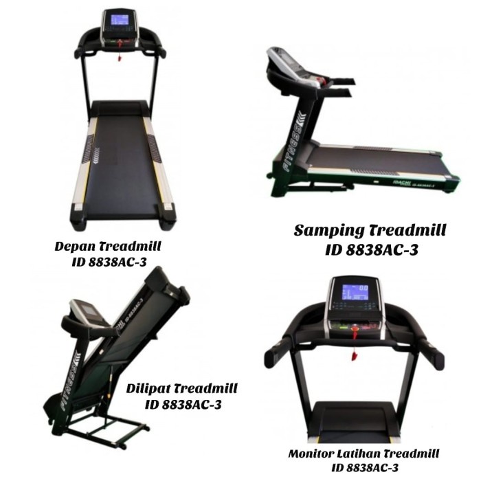 ✅Baru Treadmill Elektrik Idachi Id 8838Ac Diskon