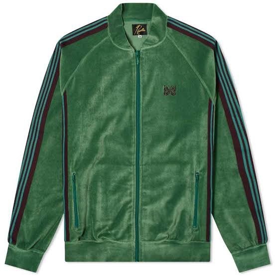 ✅New Needles Velor Bomber Track Jacket Diskon