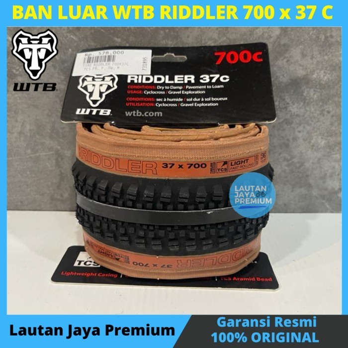✅New Ban Luar 700 X 37C Wtb Riddler Ban Luar Tanwall Diskon