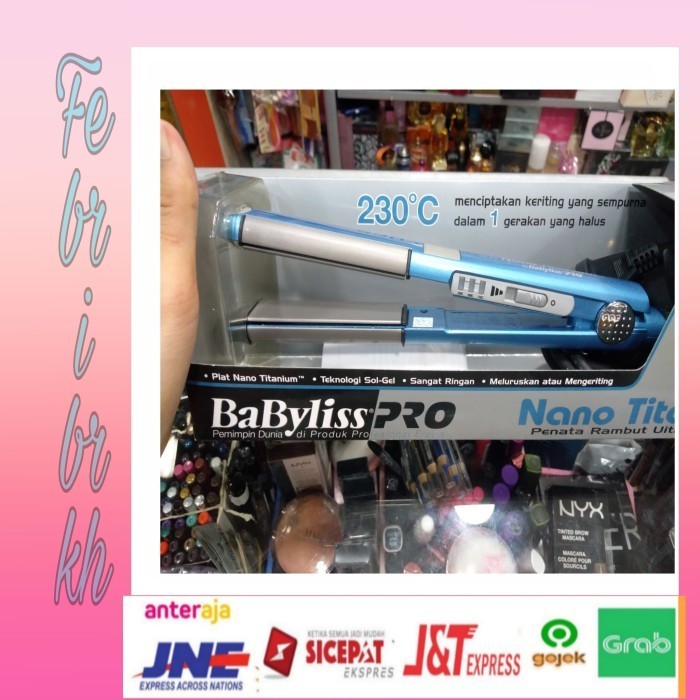 ✅New Catok Rambut Babyliss Pro Nano Titanium Curling Terbaru