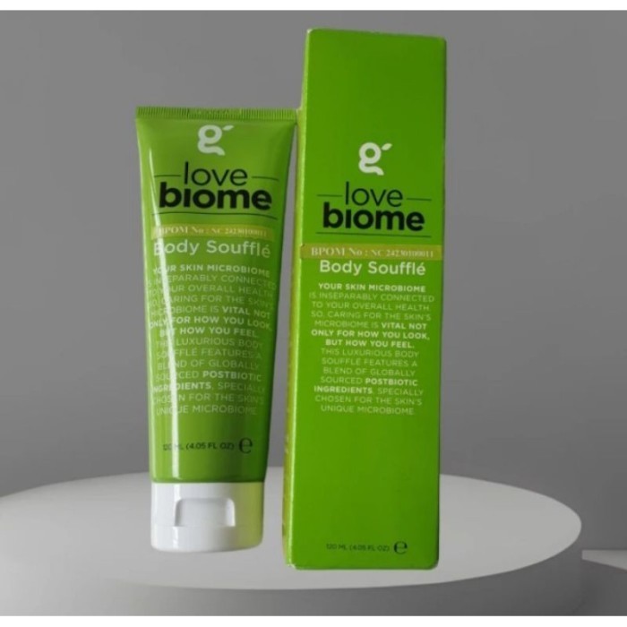 ✅New Ori Love Biome Postbiotic Body Souffle 120Ml Go Love Life Skin Microbiome Terbatas