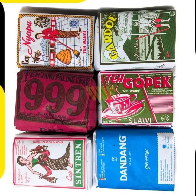

Special - Paket 6 Teh Racikan Khas Solo / Teh Tubruk Kombinasi Viral Gopek Nyapu .,