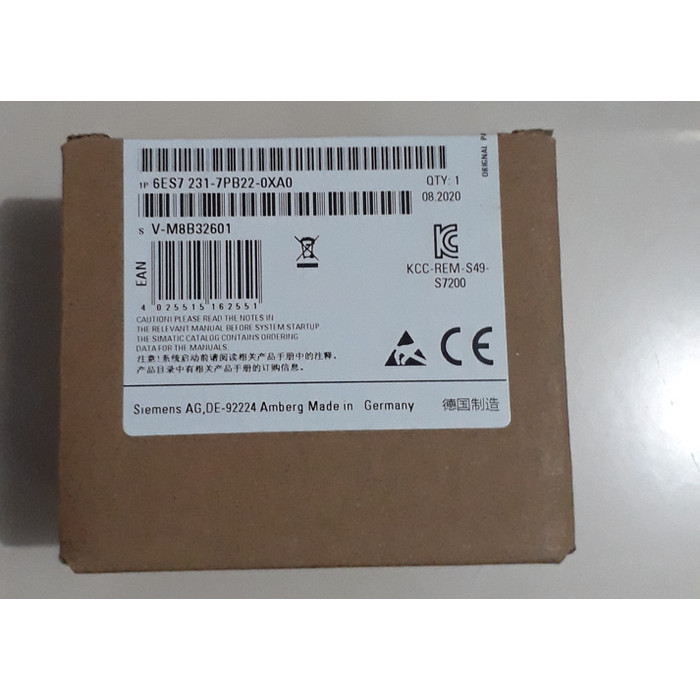 ✅Original Em231 6Es7231-7Pb22-0Xa0 Em 231 Diskon