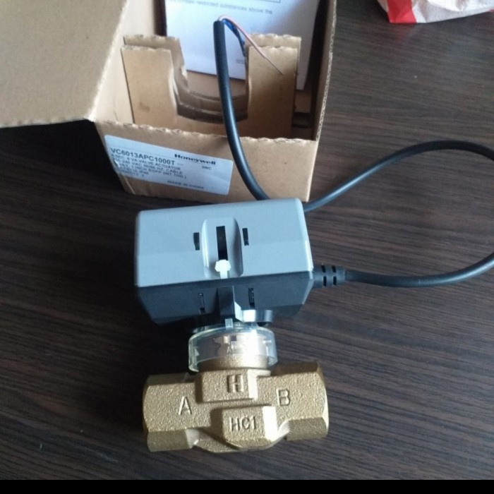 ✨Baru Motorized Valve 2 Way 3/4Inch Dn25 Vc6013 Honeywell Original Terbatas