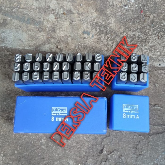 ✨New Huruf Ketok Dan Angka Ketok 10 Mm Masus Germany Limited