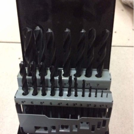 ✨New Mata Bor Set Bor Set Bor Besi 1-10Mm Castilo Buatan Spain Limited