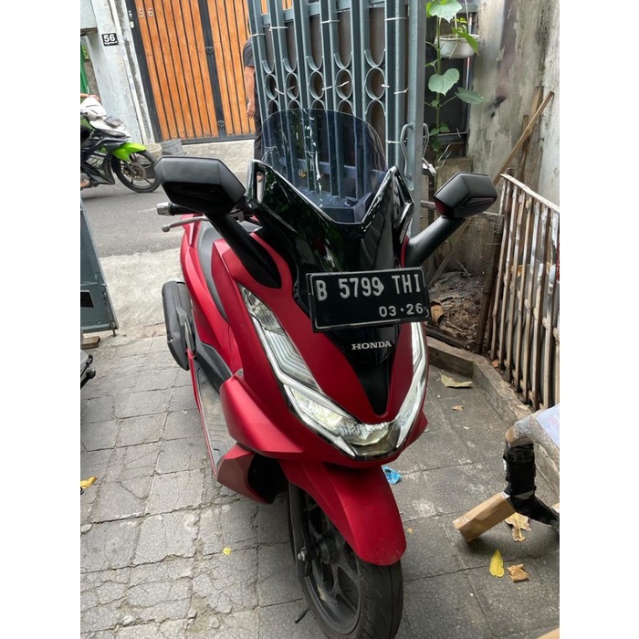 [New] Tameng Pcx 160 New 2021 Tameng Windshield Pcx 160 2021 New Terbatas