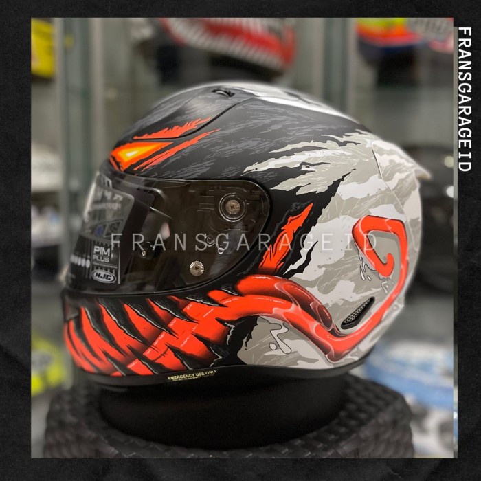 [New] Helm Hjc Rpha 11 Pro Anti Venom Full Face MRror 1:1 High Quality Diskon