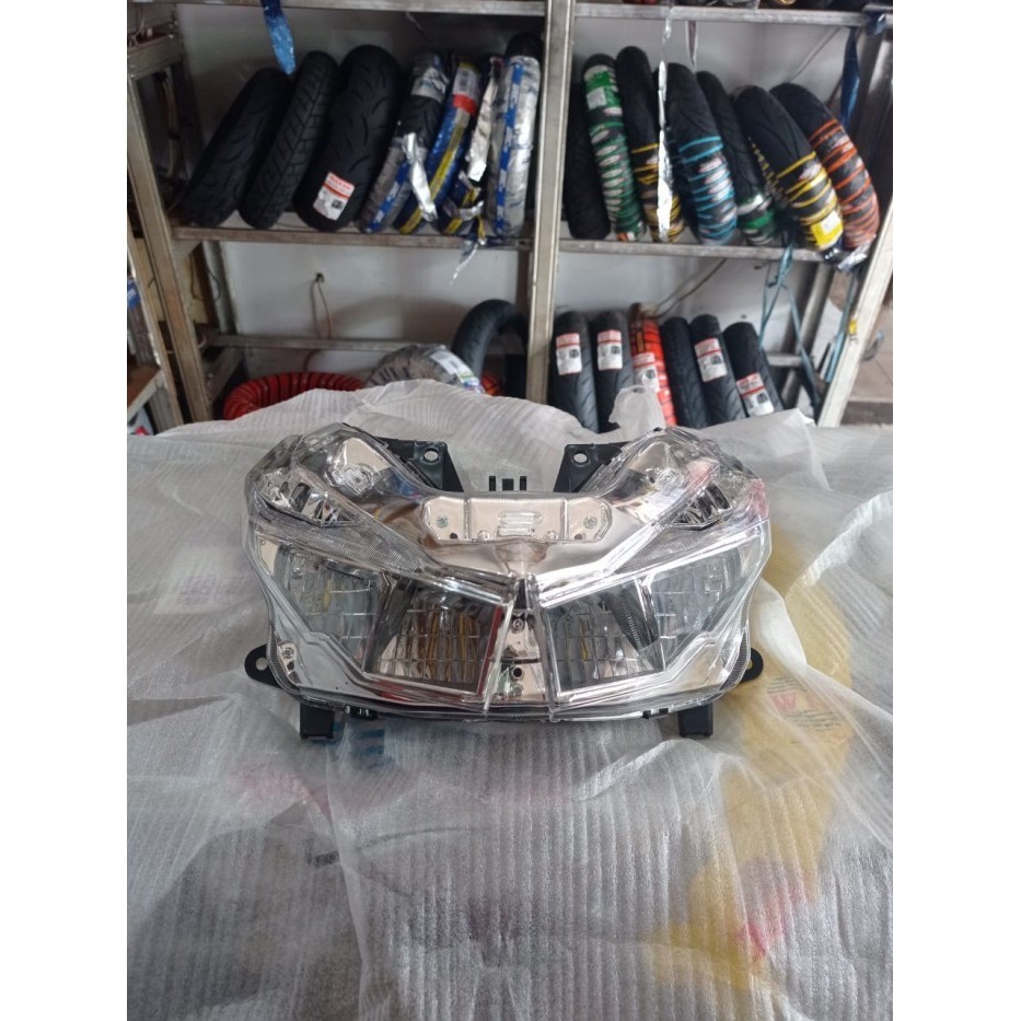 [Ori] Reflektor Lampu Depan Vario 125 150 Fi Esp Led 2015-2016 Merk Win Terbaru