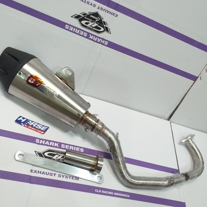 [Original] Knalpot Cld Racing Beat Scoppy C7 Doff Std Sampai 130Cc Terbaru