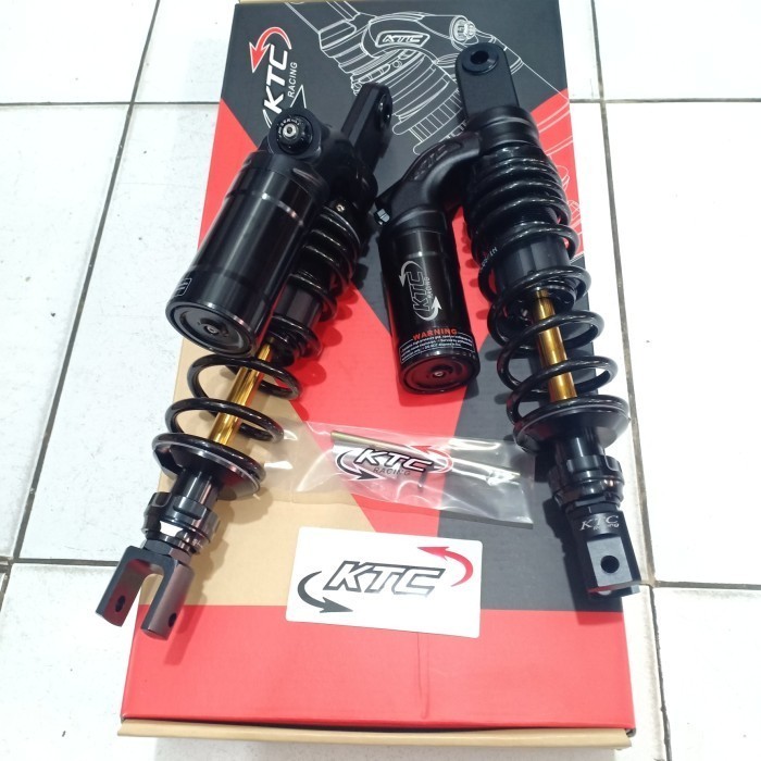 [Ori] Shock Ktc Evo Black As Gold 350Mm Honda New Pcx 150 2020/ Shockbreaker Terbatas