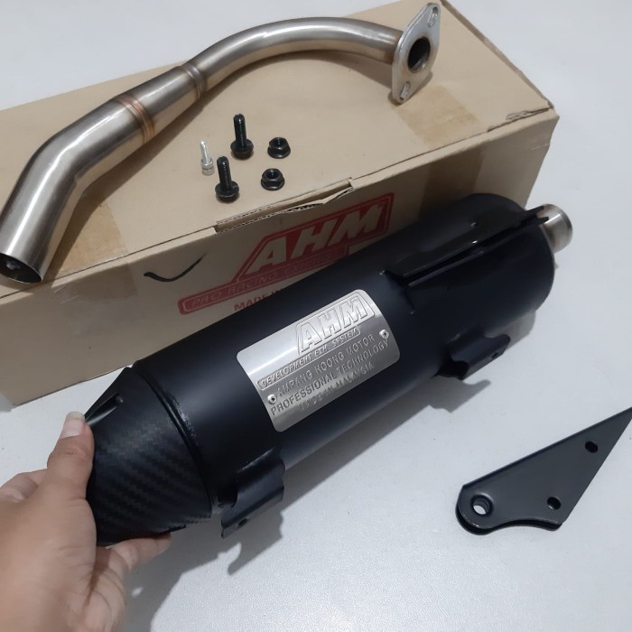 [Original] Knalpot Racing Yamaha Mio J Knalpot Ahm Asli Malaysia Mio J Terbatas