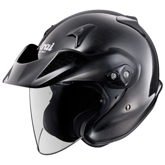 [Ori] Arai Ct-R Glass Black Sni Original  Helm Half Face  Arai Agv Terbatas