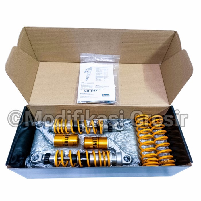[Ori] Shock Shockbreaker Ohlins Ho 647 Honda Wave Rx King Tiger Original Berkualitas