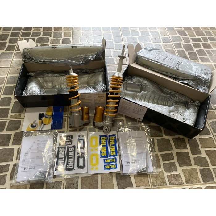 [Ori] Shocbreaker Ohlins Modern Vespa Original Pi801 Front  Pi802 Rear Limited