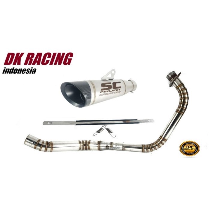 [Original] Knalpot Racing Yamaha Vixion R 150 Fullcacing Sc Project Es1 Diskon