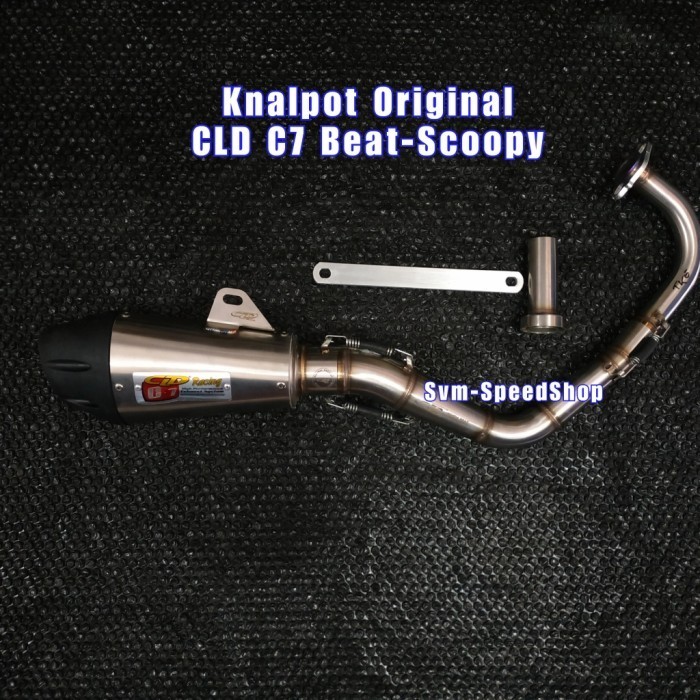 [Original] Knalpot Racing Cld C7 Beat - Scoopy 100Original Cld Limited