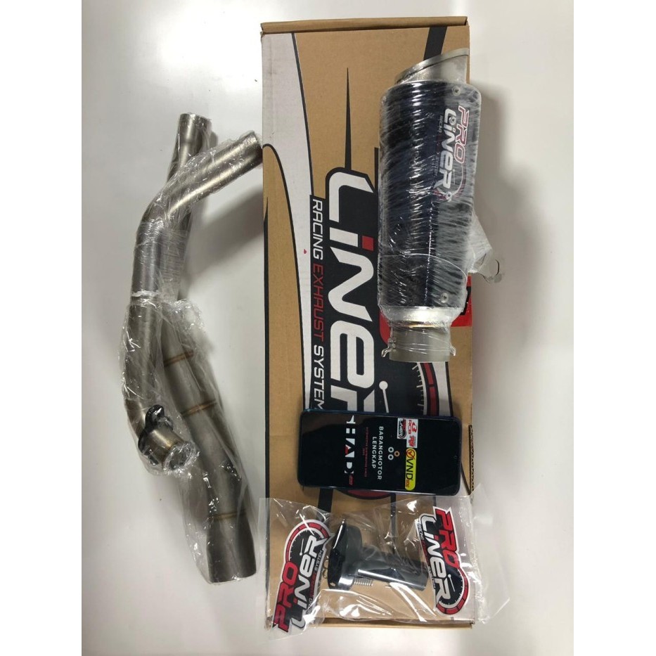 [Original] Knalpot All New R15 V3 V2 Knalpot Proliner Carbon Tr-1 Short New Model Diskon