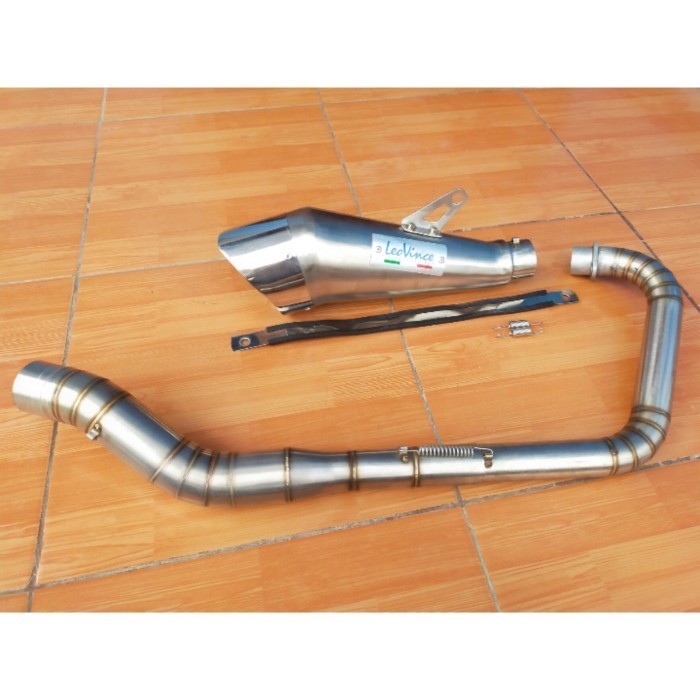 [Original] Knalpot Fulcacing Cbr 150 K45 Lokal Leovince Cobra Titan 1 Terbatas
