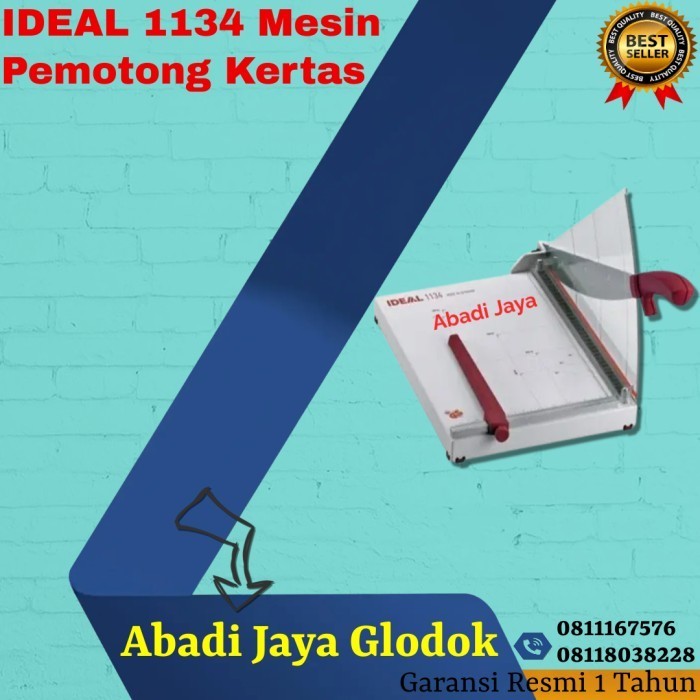 

IDEAL 1134 Mesin Pemotong Kertas