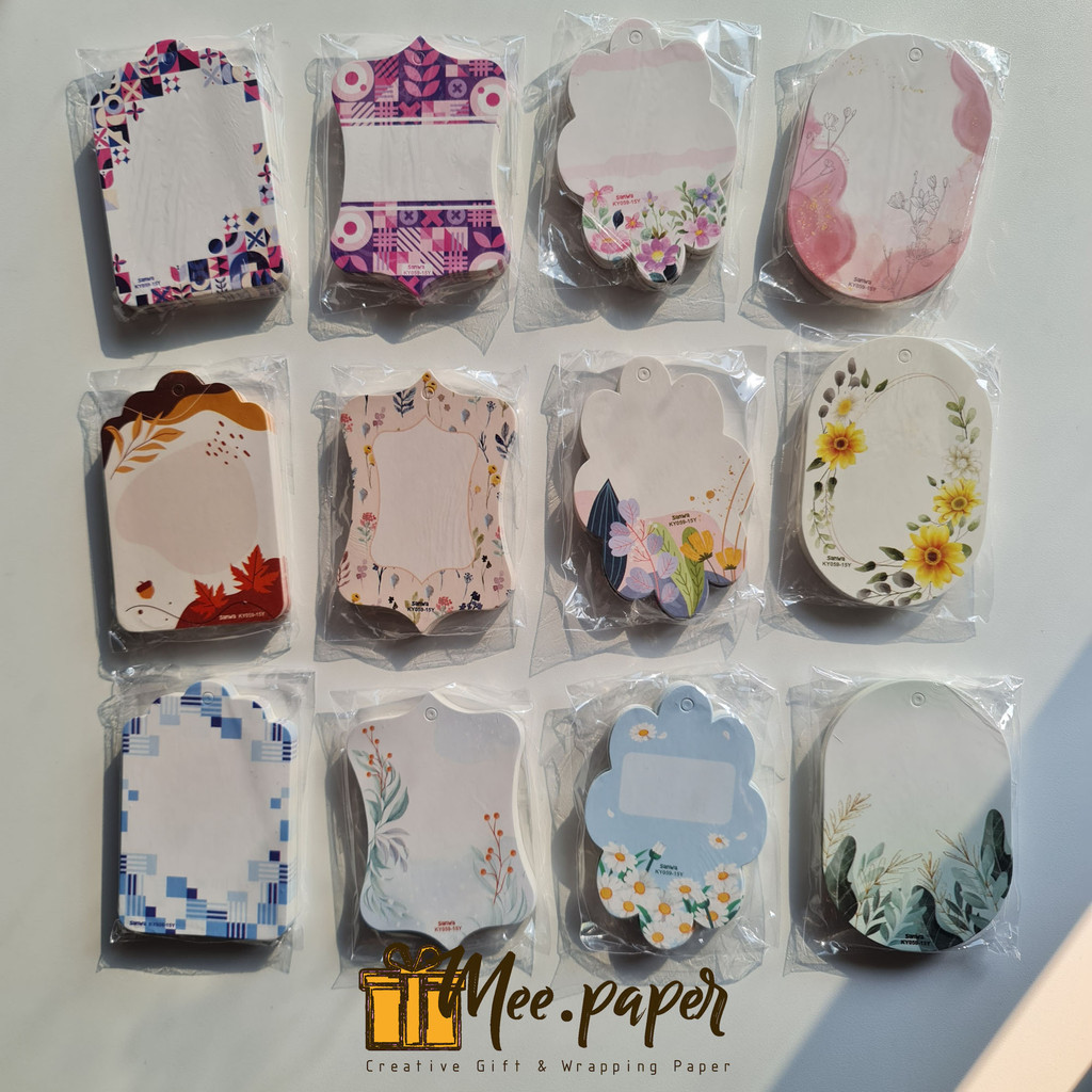 

Hang Tag Sansan Wawa, Flower, Gift Tag / Label Tag