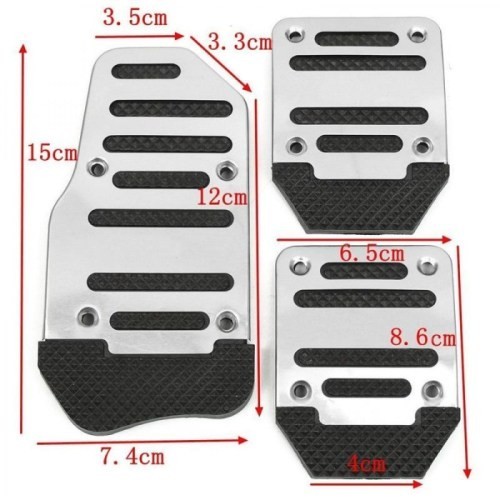 COVER PEDAL GAS KOPLING REM MOBIL - VARIASI MOBIL
