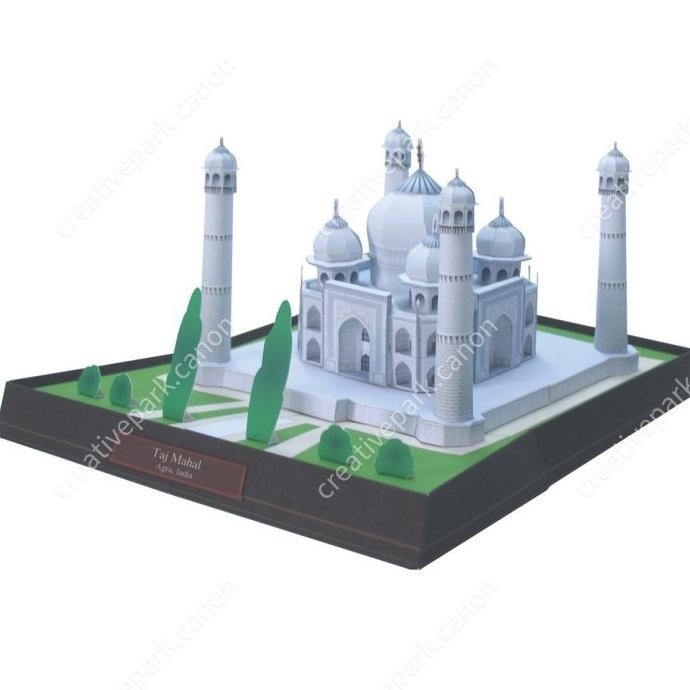 

Papercraft DIY Taj Mahal Miniatur