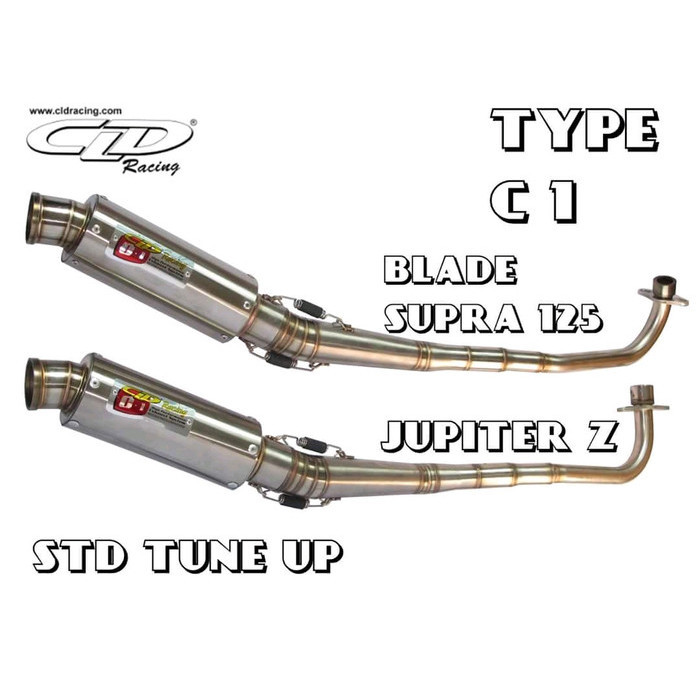 ✅Baru Knalpot Cld Original C1 Suzuki Smash / Shogun 110 / Smash Titan Terbatas