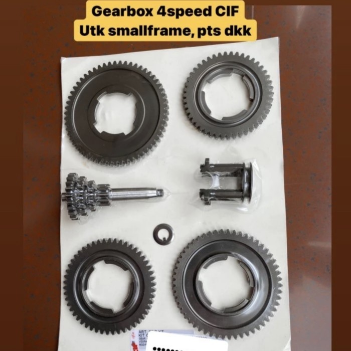 ✅Baru Gearbox 4Speed Cif Utk Vespa Pts Dkk Diskon