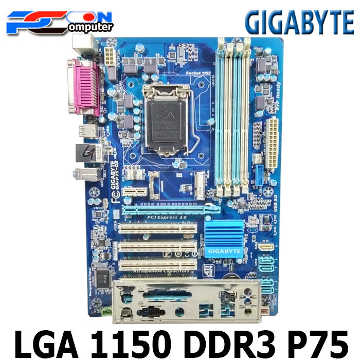MAINBOARD MOBO MOTHERBOARD SOKET 1155 GA P75 GIGABYTE