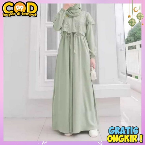 Gmis Dewasa Jumbo Remaja Putih Hitam Baju Dress Polos Tanggung Ibu Hamil Gamis Fashion Wanita Gamis 