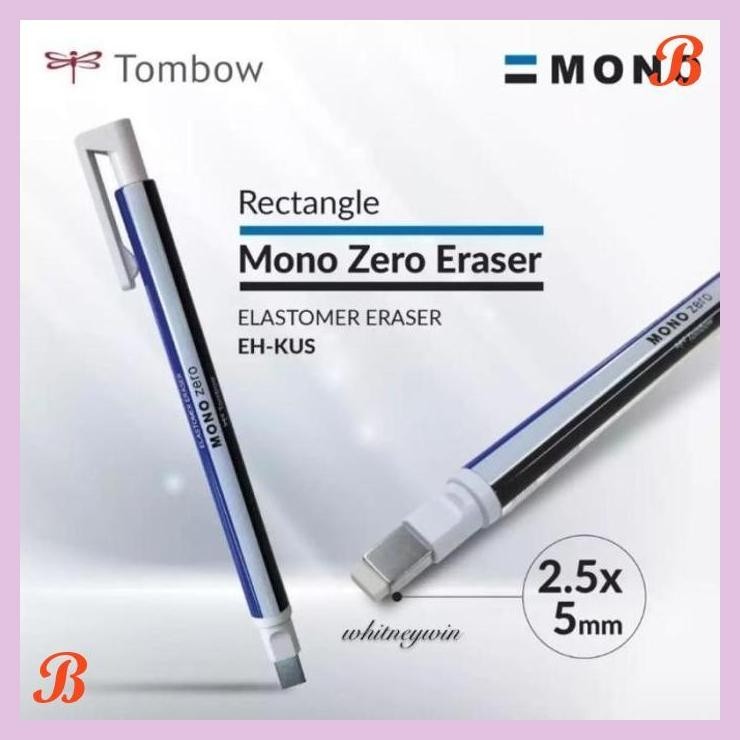 

| KG | TOMBOW MONO ZERO MECHANICAL ERASER PEN PRECISE PENGHAPUS MEKANIK