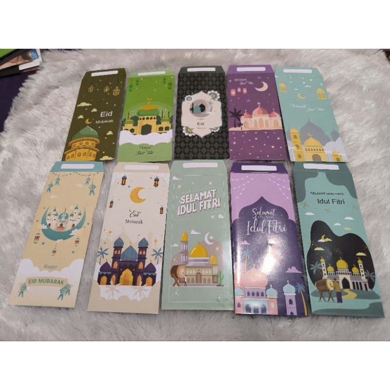 

AMPLOP LEBARAN SERI MASJID[ISI 10]