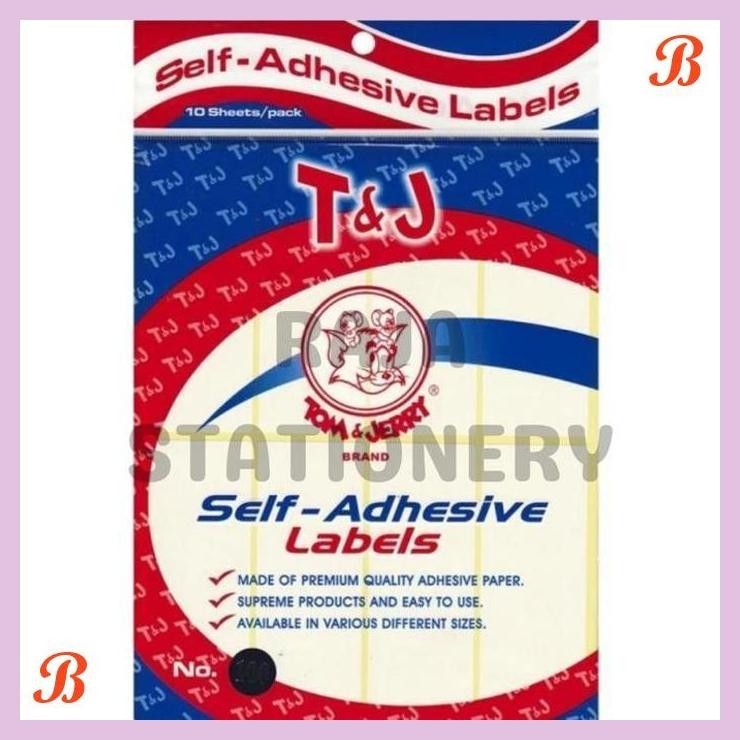 

| KG | LABEL TOM & JERRY STICKER TOM AND JERRY 103 107 123 127 PACK [25PCS]
