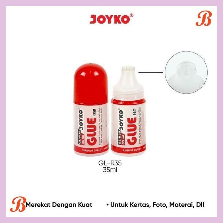 

| KG | JOYKO TRANSPARENT GLUE 35ML LEM CAIR JOYKO PRAKARYA GL-R35 [12PCS]