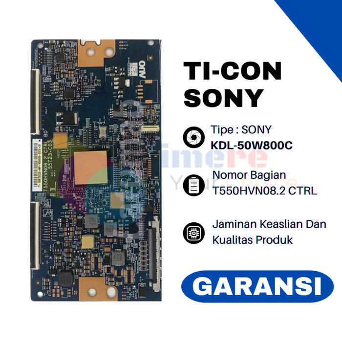 [New] Ticon Tv Sony Original Kdl50W800C / T Con Sony 50W800 Berkualitas